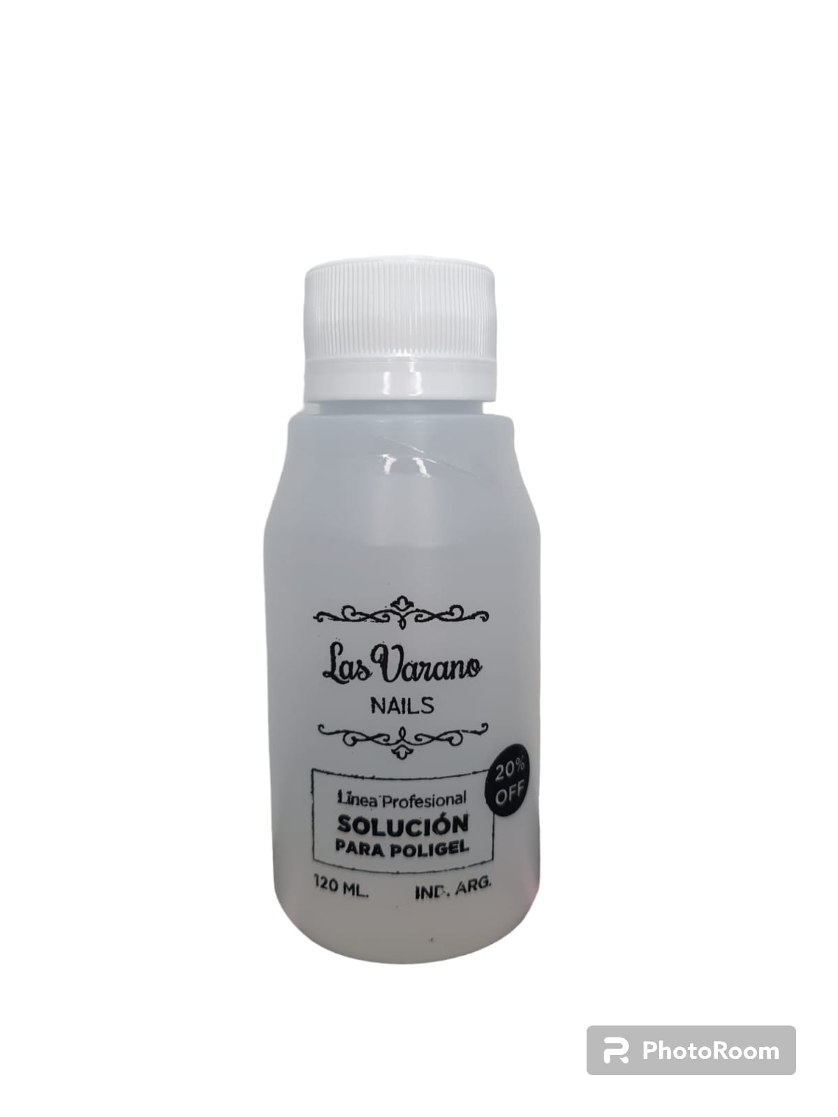 Solucion para Polygel/Acrygel  120 ml LAS VARANO MV